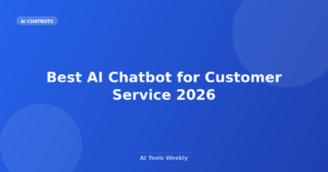 Featured image for Best AI Chatbot for Customer Service 2026
