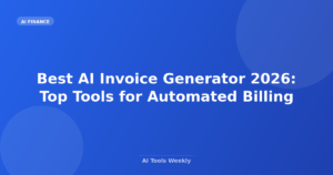 Featured image for Best AI Invoice Generator 2026: Top Tools for Automated Billing