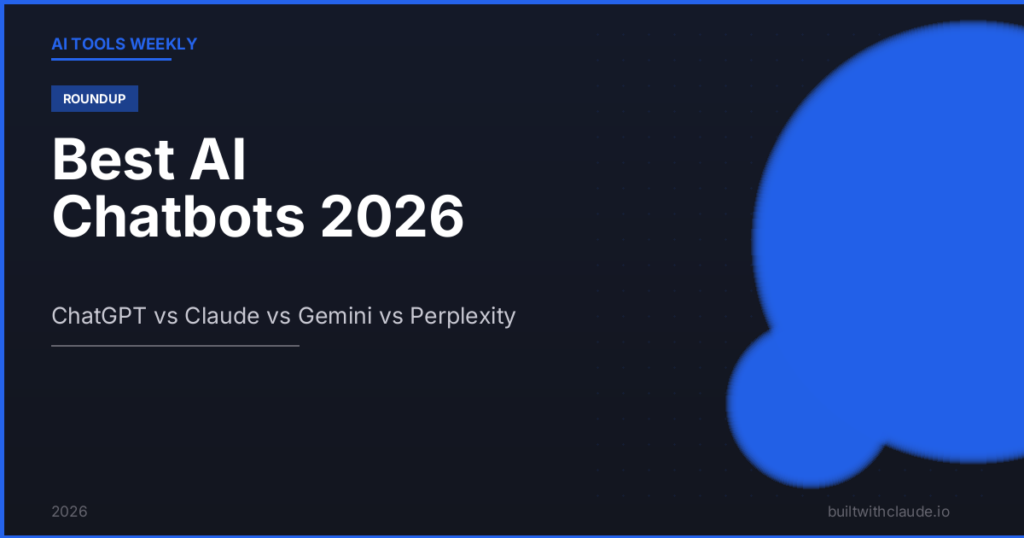 Best AI chatbots comparison - ChatGPT vs Claude vs Gemini vs Perplexity