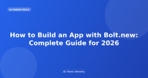 Featured image for How to Build an App with Bolt.new: Complete Guide for 2026